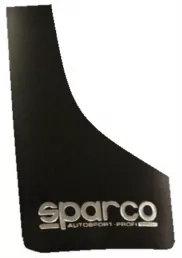 Брызговики универсальные с надписью SPARCO малые SPR-85977-Ч /черные/ (4шт) 