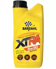 Масло моторное синтетическое (пластик) красная гамма Bardahl XTRA 5W30 C2/C3 34111 Petrol&Diesel 1л