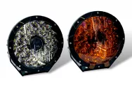 Прожекторы 140W диаметр 220mm чип OSRAM+LASER дальнего света (компл. 2шт)