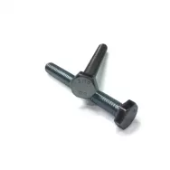 Болт М10*80 пр.10,9 полная резьба DIN 933 оцинк (17334)
