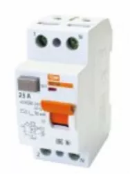 УЗО Выключатель дифференциальный ВД1-63 2Р 25А 30мА IEK MDV102025030