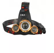 Фонарь Ultraflash E1333 налобный аккумуляторный, 4 Вт, 3LED, 4 режима, метал, 019074
