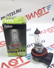 Лампа накаливания VALEO H11 24V 70W (PGJ19-2)
