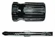 Отвертка с переставным жалом WORK 56204 черная ручка SL6 Ph2