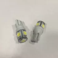 Лампа светодиодная 12V T10-5050-5SMD белая (уп. 50шт)