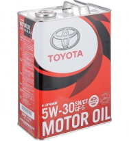 Масло моторное синтетическое TOYOTA Motor oil SP/GF-6 5W-30 4 л (Н)
