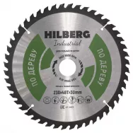 Диск пильный Дерево Hilberg Industrial 230x48Т*30мм HW231
