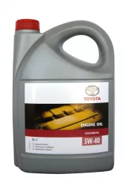 Масло моторное синтетическое TOYOTA Motor oil SN/GF-6 5W-40 5л 