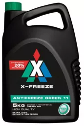 Антифриз зеленый X-FREEZE 5л*