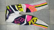 Брюки для мотокросса FOX 180 (pink, green, white) L "34"