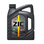 Масло моторное синтетическое ZIC X7 Diesel SAE 10W40 API CI-4, SL 4л