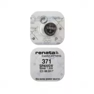 Батарейка Renata 373 (SR916SW) Silver Oxide 1.55V