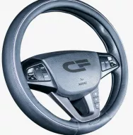 Оплётка руля CARFASHION 31433 TILTAN (M) /черный/серый