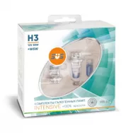 Лампы галогенные SVS Intensive+130% 12V H3 55W+W5W Ver.2.0 (компл. 2 шт)