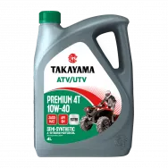 TAKAYAMA Масло моторное  ATV/UTV Premium 4T SM/MA2 10W40 4л