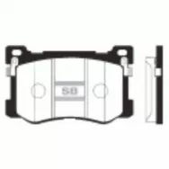 Колодки тормозные SANGSIN BRAKE SP1547