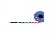 Лента светодиодная гибкая RGB ULS-F20-5050-30LED/m-10mm-IP65-DC12V-7 (5м) Uniel, разноцветная