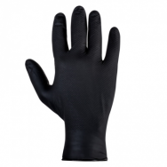 Перчатки JETA PRO JSN NATRIX нескользящие нитриловые, черный, размер М(25пар)