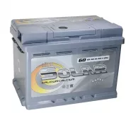 Аккумулятор ULTRA SOLAR EFB 6CT-60 ASIA (о.п.) GREY ниж.крепл