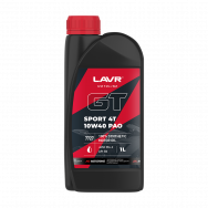 LAVR 7727 Моторное масло синтетическое GT SPORT 4T 10W-40 1 л