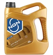 Масло трансмиссионное синтетическое NGN A-LINE ATF MULTI LV 4л