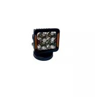 Прожектор 20W 80x80mm чип OSRAM P8 габарит двухцветный: белый+оранжевый G3220G