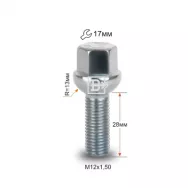 Болт M12X1.50X28 сфера 17 ключ