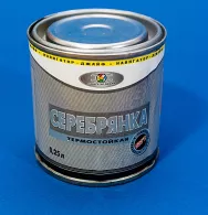 Краска Навигатор серебрянка жаропрочная 0,25 кг