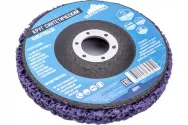 Круг шлифовальный коралловый фибровый фиолетовый Vertextools 125*22мм 0091