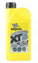 Масло моторное синтетическое (пластик) серая гамма Bardahl XTS 5W40 36891 Petrol&Diesel (1л)