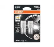 Лампа светодиодная LED Osram P21/5W 1,9W 12V BAY15D BLI2 7528DYP-02B Ledriving SL