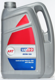 Масло моторное минеральное Luxe ART 20W50 SG/CD 5л