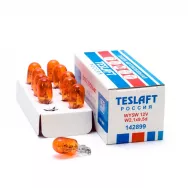 Лампа накаливания Teslaft 142899 WY5W 12V 5W W2.1*9.5d (уп. 10шт)