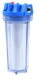 Фильтр магистральный Thermofix (1/2",10",хол.вода,прозрач,колба с гайкой,с картрид) (TC-10K) 52023