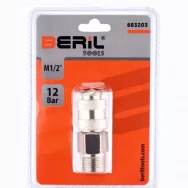 Переходник быстросъемный М1/2" универсальный BERIL 883203
