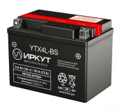 Аккумулятор Иркут YTX4L-BS (12V / 3.5Ah)