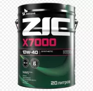 Масло моторное синтетическое ZIC X7000 10W40 (20л)