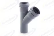 Тройник канализационный "RTP"  ( 50х45°) (2727) 36561