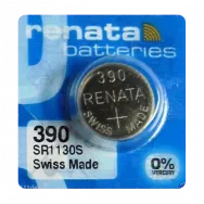 Батарейка Renata 390 (SR1130SW) Silver Oxide 1.55V