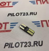 Лампа светодиодная LED PILOT 12V T10.4014.24SMD белая (уп. 50шт)