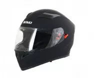 Мотошлем интеграл ATAKI JK316 Solid черный матовый M
