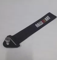 Петля буксировочная универсальная RALLI ART черная