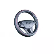 Оплётка руля CARFASHION 31430 TILTAN (M) /черный/красный