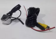 Камерa заднего вида врезная,болт (мет.хром) ИК-подсв 8LED