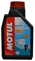 Масло для лодочных моторов MOTUL Technosynthese Outboard Tech 10W30 4T FC-W 1л