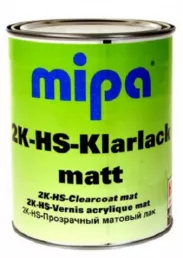 Лак MIPA 233910000 CCM 2K-HS-Klarlack matt матовый прозрачный 1л (без отвердителя)