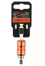 Держатель-адаптер для BIT магнитный 2 в 1 (BIT1/4">-->HEX1/4", L=90мм) АвтоDело 44832