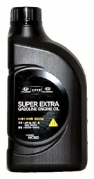 Масло моторное полусинтетическое Hyundai Kia Super Extra Gazoline SL/GF-3 5W30 (1л) для бенз/двиг