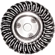 Корщетка-колесо FIT 39103 витая 125 мм 