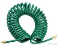 Шланг STELS полиурет.спиральн.BASF 15 м с быстросъемн.соедин.57009